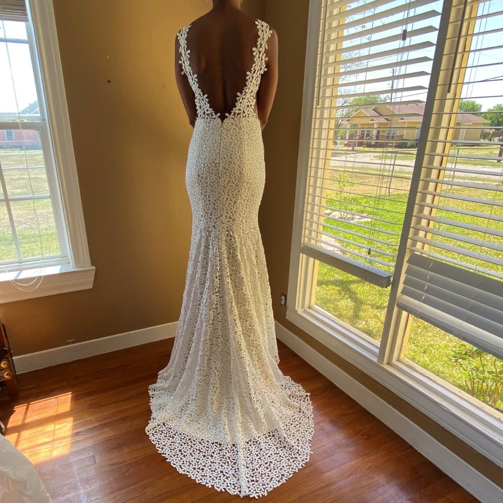 Laudae Jasmine Gown with Customized Skirt